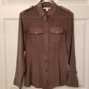 Banana Republic silk shirt
